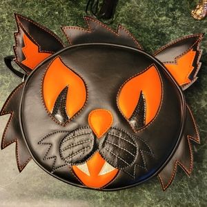 RARE Love Pain & Stitches LP Cat Bag Purse